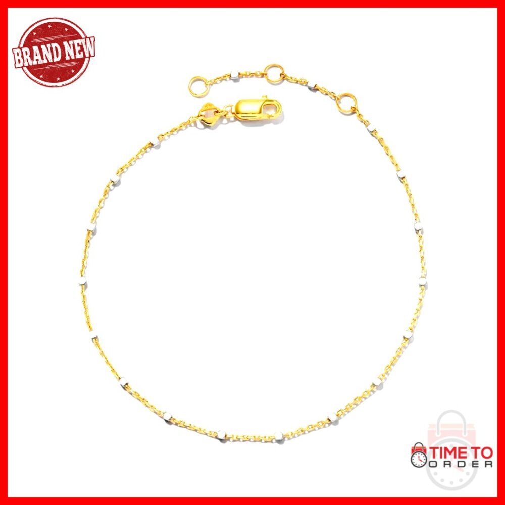 Sterling Silver Satellite Chain Bracelet with Lobster Claw Clasp